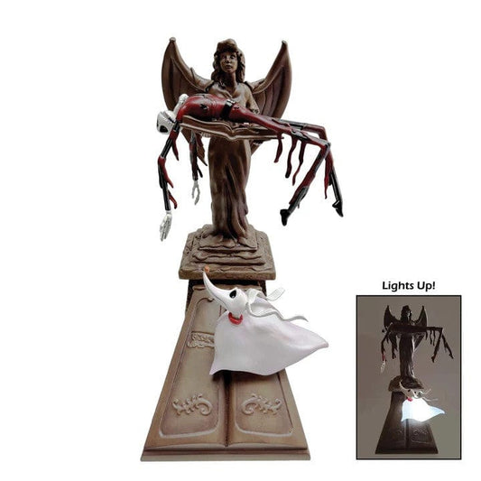 Disney Showcase Jack Skellington & Zero Angel Statue Figurine 6017365 Disney Showcase Jack Skellington & Zero Angel Statue Figurine 6017365