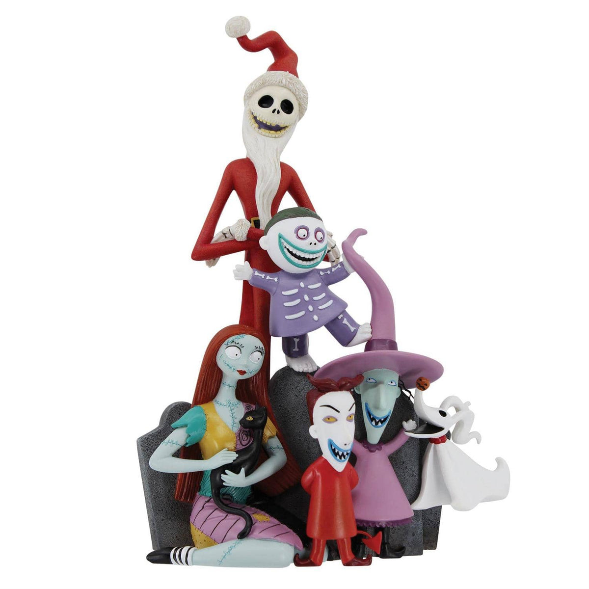 Disney Showcase Nightmare Before Christmas Holiday Character Pyramid Figurine 6015329 Disney Showcase Nightmare Before Christmas Holiday Character Pyramid Figurine 6015329