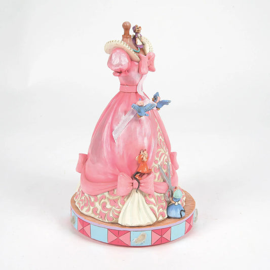 Disney Traditions A Dress for Cinderelly (Cinderella's Dress Musical Figurine) By Jim Shore 6016340 Disney Traditions A Dress for Cinderelly (Cinderella's Dress Musical Figurine) By Jim Shore 6016340