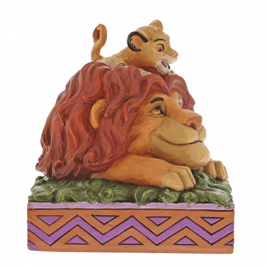Disney Traditions A Father's Pride - Simba & Mufasa Figurine 6000972 Disney Traditions A Father's Pride - Simba & Mufasa Figurine 6000972