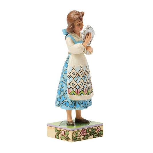 Disney Traditions A Glimpse Within (Belle with Mirror) Figurine by Jim Shore Disney Traditions A Glimpse Within (Belle with Mirror) Figurine by Jim Shore