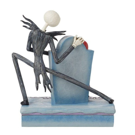 Disney Traditions A Grave Affair (Jack and Sally Gravestone) Figurine By Jim Shore 6016594 Disney Traditions A Grave Affair (Jack and Sally Gravestone) Figurine By Jim Shore 6016594