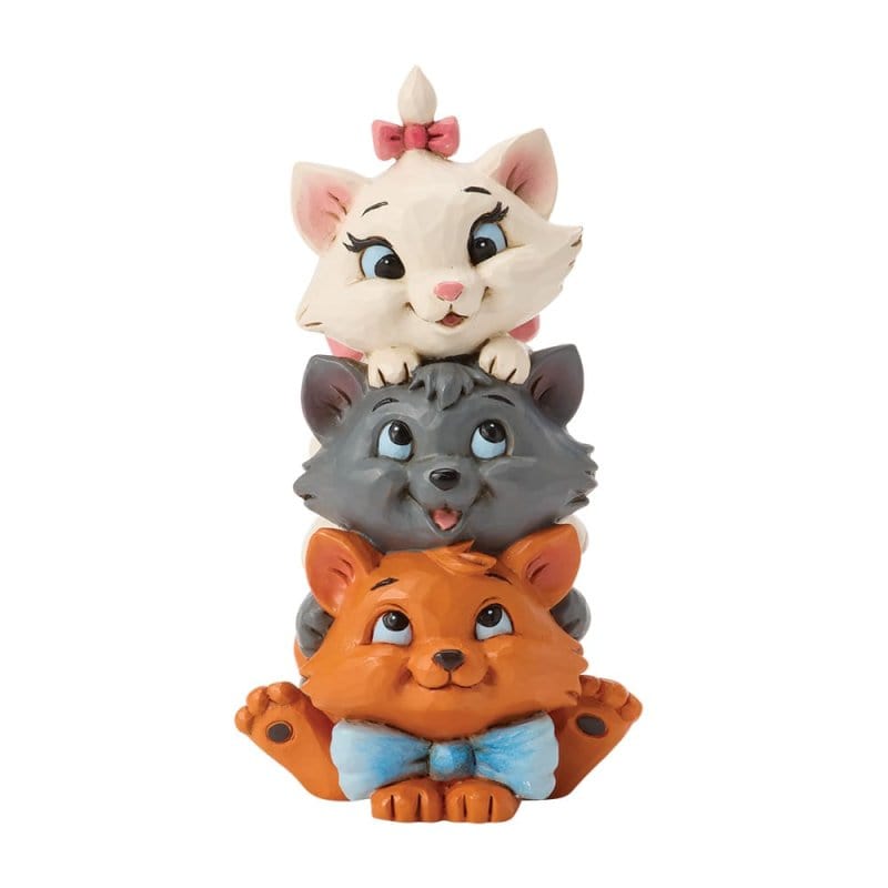 Disney Traditions : Aristocats Stacked Mini Figurine By Jim Shore