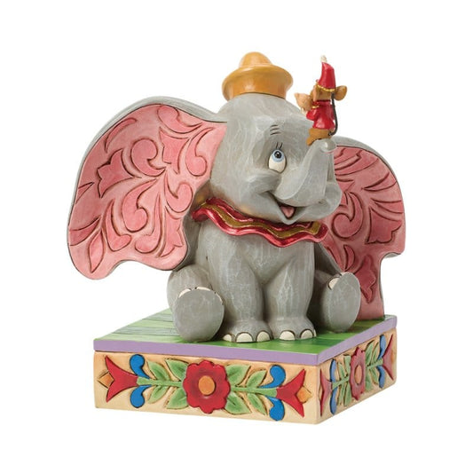 Disney Traditions Big Ears, Bigger Friendship (Dumbo & Timothy) Figurine by Jim Shore Disney Traditions Big Ears, Bigger Friendship (Dumbo & Timothy) Figurine by Jim Shore