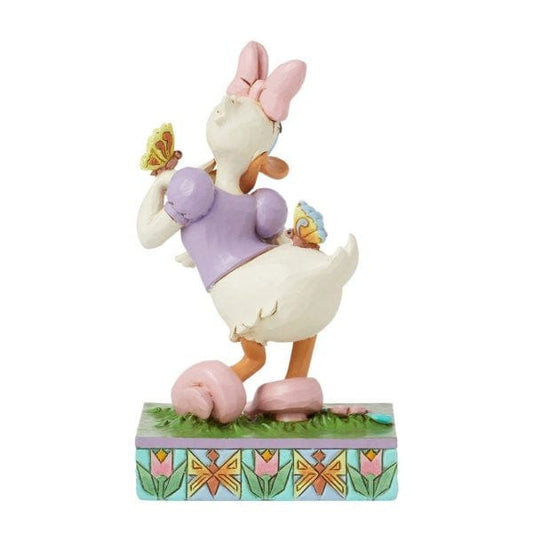 Disney Traditions Blooms and Butterflies (Daisy Duck Spring Figurine) By Jim Shore 6016337 Disney Traditions Blooms and Butterflies (Daisy Duck Spring Figurine) By Jim Shore 6016337