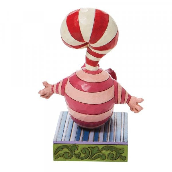 Disney Traditions Candy Cane Cheer - Cheshire Cat Cane Tail Figurine 6008984