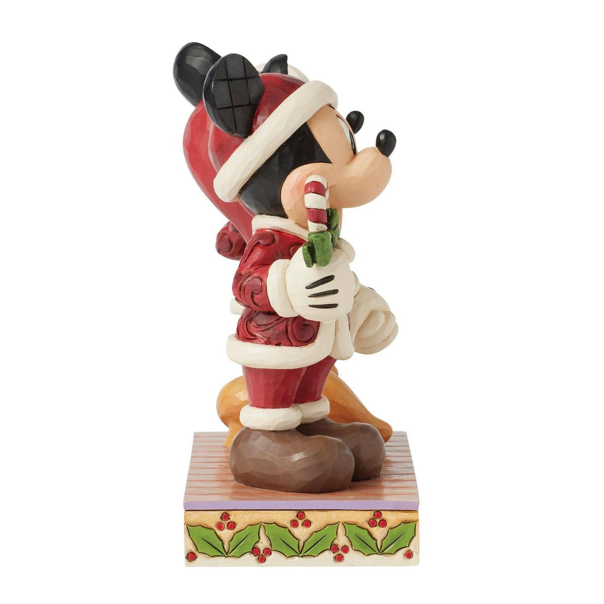 Disney Traditions Candy Cane Christmas (Mickey & Minnie With Candy Canes) Figurine By Jim Shore 6016882 Disney Traditions Candy Cane Christmas (Mickey & Minnie With Candy Canes) Figurine By Jim Shore 6016882