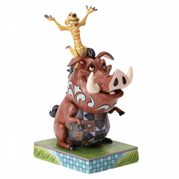 Disney Traditions Carefree Cohorts - Timon and Pumbaa Figurine 4054281