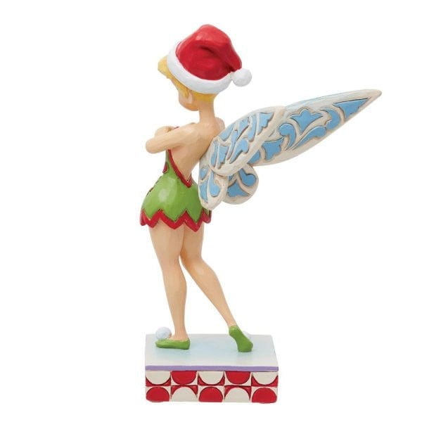 Disney Traditions Cheeky Christmas Pixie Tinker Bell Christmas Figurine by Jim Shore 6013063