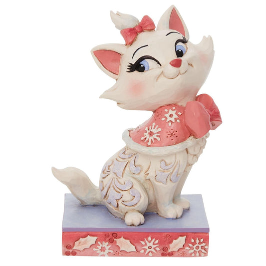 Disney Traditions Christmas Marie Personality Pose Figurine By Jim Shore 6010875 Disney Traditions Christmas Marie Personality Pose Figurine By Jim Shore 6010875