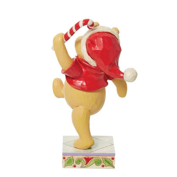 Disney Traditions Christmas Sweetie Winnie the Pooh Christmas Figurine by Jim Shore 6013062
