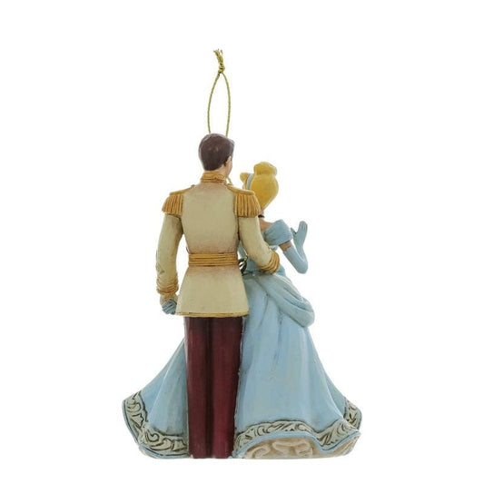 Disney Traditions Cinderella & Prince Hanging Ornament By Jim Shore 6017549 Disney Traditions Cinderella & Prince Hanging Ornament By Jim Shore 6017549
