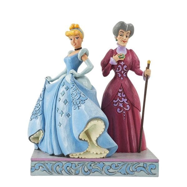 Disney Traditions Cinderella vs Lady Tremaine Cruel & Compassionate Figurine 6014324