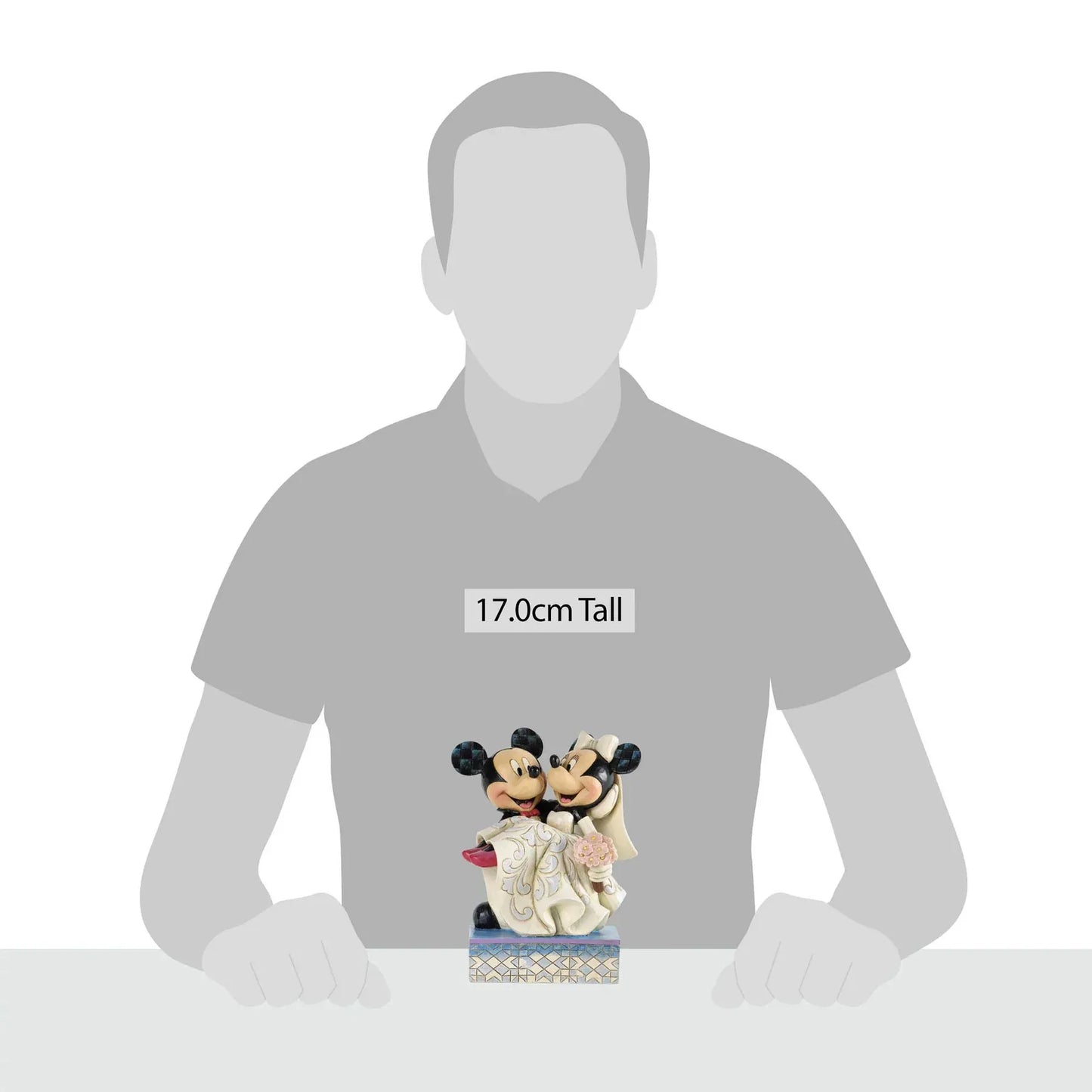 Disney Traditions Congratulations - Mickey & Minnie Mouse Figurine 4033282 Disney Traditions Congratulations - Mickey & Minnie Mouse Figurine 4033282