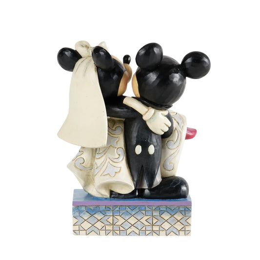 Disney Traditions Congratulations - Mickey & Minnie Mouse Figurine 4033282 Disney Traditions Congratulations - Mickey & Minnie Mouse Figurine 4033282