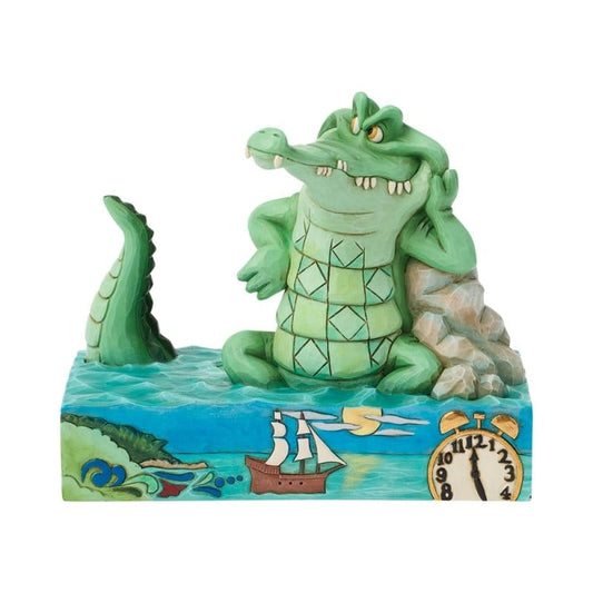 Disney Traditions Crocodile Peter Pan Figurine by Jim Shore Disney Traditions Crocodile Peter Pan Figurine by Jim Shore