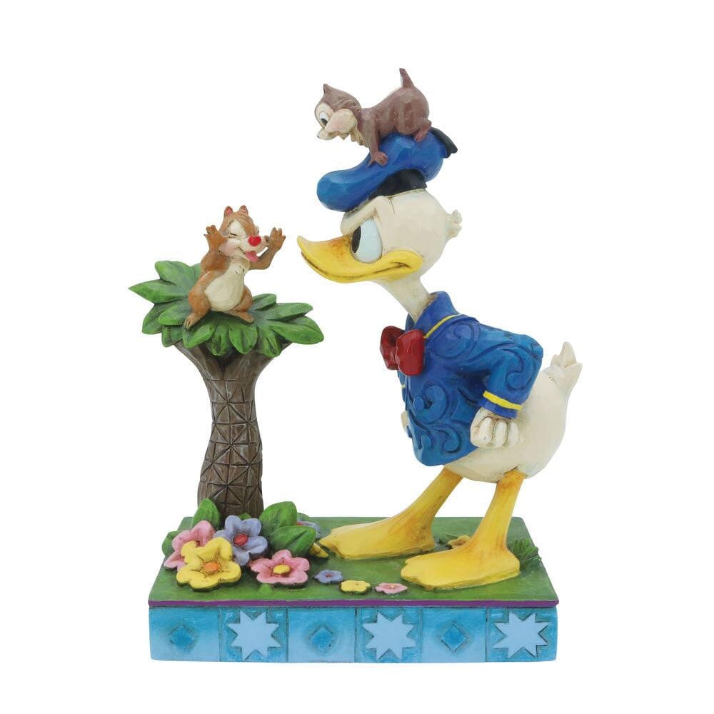 Disney Traditions Donald Duck and Chip n Dale Figurine By Jim Shore 6010884