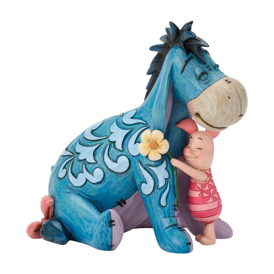 Disney Traditions Eeyore and Piglet Hug Figurine by Jim Shore Disney Traditions Eeyore and Piglet Hug Figurine by Jim Shore