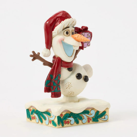 Disney Traditions Festive Frost Christmas Olaf Figurine By Jim Shore 6016888 Disney Traditions Festive Frost Christmas Olaf Figurine By Jim Shore 6016888