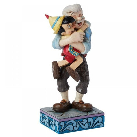 Disney Traditions Geppetto and Pinocchio Figurine by Jim Shore 6015019 Disney Traditions Geppetto and Pinocchio Figurine by Jim Shore 6015019
