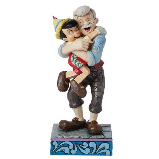 Disney Traditions Geppetto and Pinocchio Figurine by Jim Shore 6015019 Disney Traditions Geppetto and Pinocchio Figurine by Jim Shore 6015019