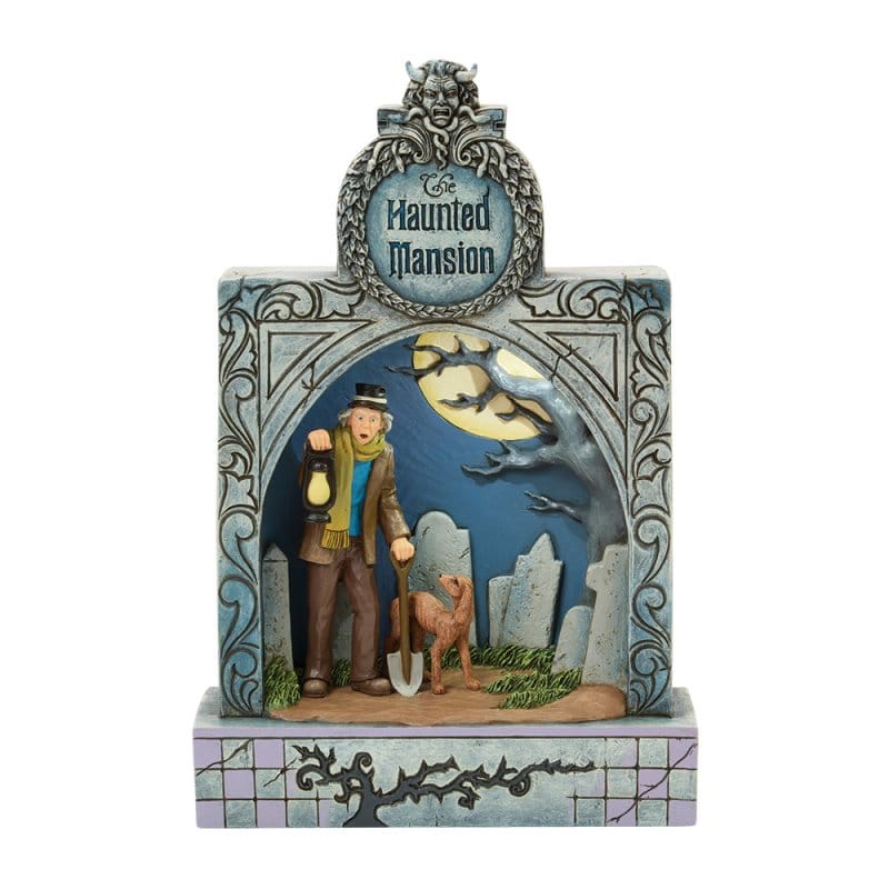 Disney Traditions Ghostly Graveyard Guardian (Haunted Mansion Diarama) Figurine By Jim Shore 6017932