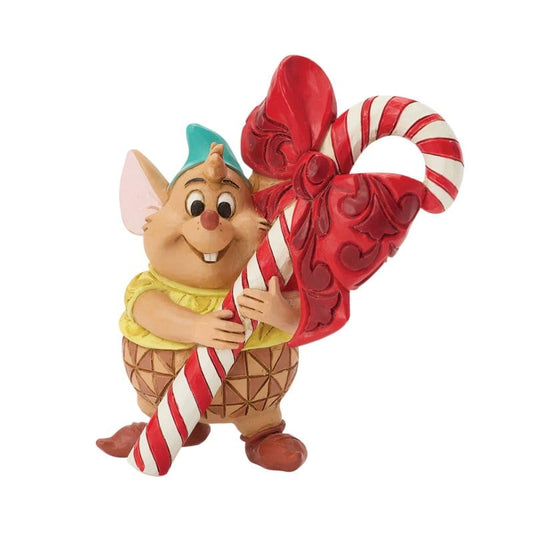 Disney Traditions Gus Candy Cane Mini Figurine by Jim Shore Disney Traditions Gus Candy Cane Mini Figurine by Jim Shore