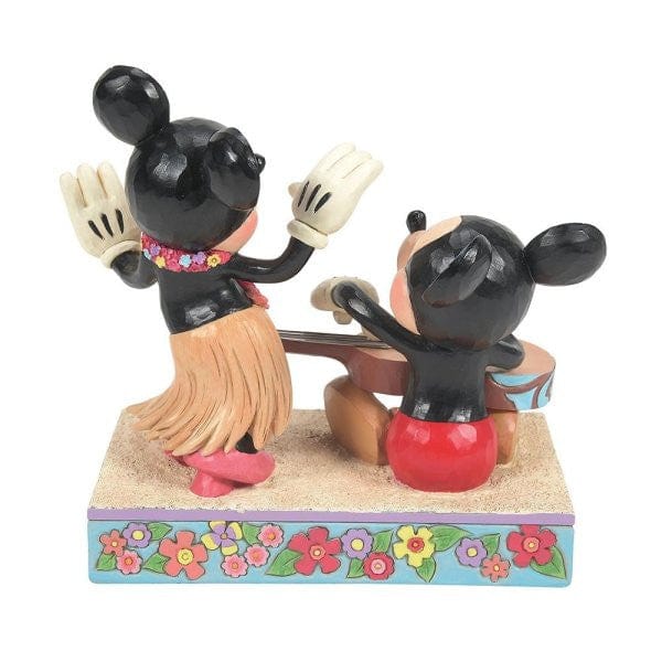 Disney Traditions Hawaiian Holiday (Mickey & Minnie Hawaii Figurine) By Jim Shore 6016330