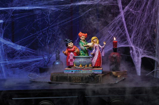 Disney Traditions Hocus Pocus Figurine By Jim Shore 6011939 Disney Traditions Hocus Pocus Figurine By Jim Shore 6011939