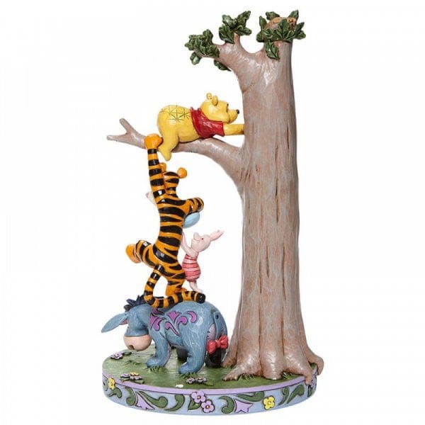 Disney Traditions Hundred Acre Caper - Tree with Pooh and Friends Figurine 6008072 Disney Traditions Hundred Acre Caper - Tree with Pooh and Friends Figurine 6008072