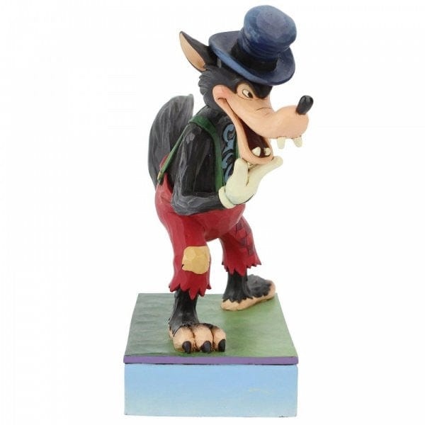 Disney Traditions I'll Huff and I'll Puff! - Silly Symphony Big Bad Wolf Figurine 6005973