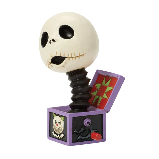 Disney Traditions Jack in the Box Mini Figurine By Jim Shore 6017936 Disney Traditions Jack in the Box Mini Figurine By Jim Shore 6017936