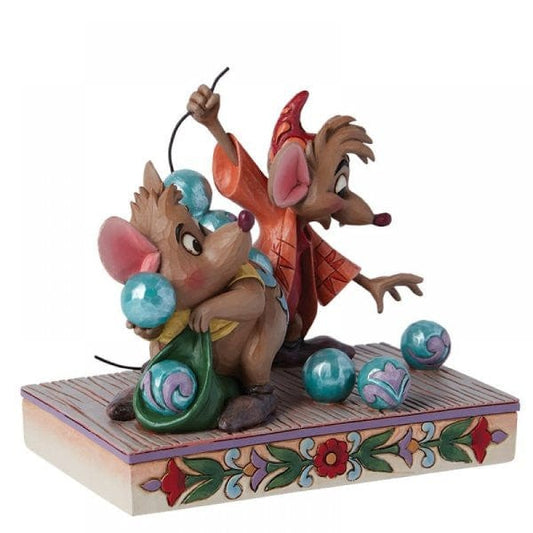 Disney Traditions Jaq and Gus Figurine by Jim Shore 6015020 Disney Traditions Jaq and Gus Figurine by Jim Shore 6015020