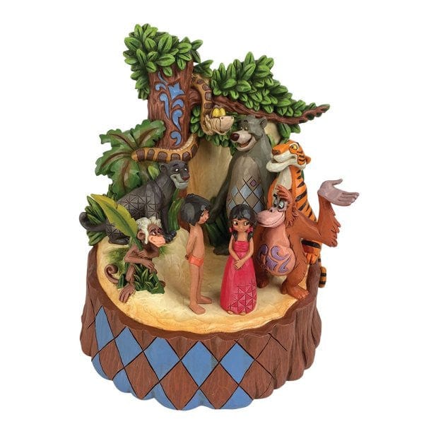 Disney Traditions Jungle Book Carved By Heart Figurine by Jim Shore 6010085