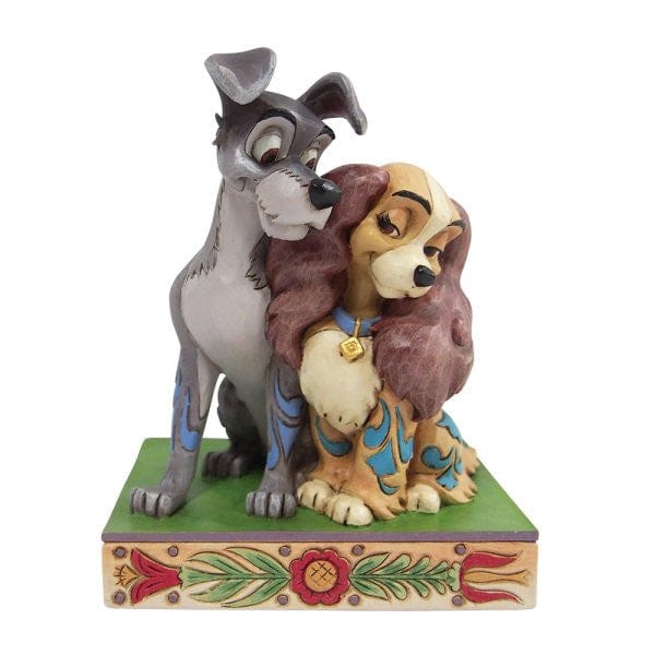 Disney Traditions Lady & the Tramp Love Figurine By Jim Shore 6010885
