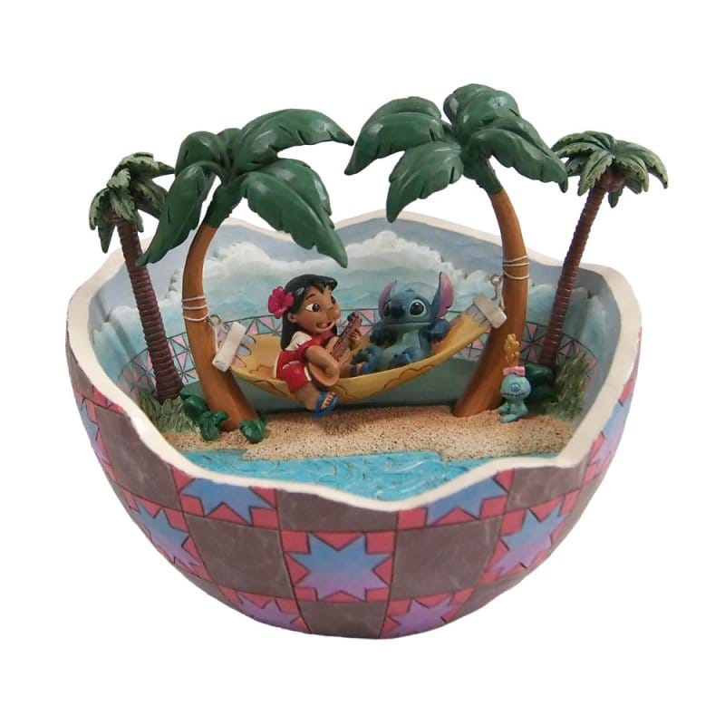 Disney Traditions Lilo and Stitch Coconut Movie Moment Figurine by Jim Shore Disney Traditions Lilo and Stitch Coconut Movie Moment Figurine by Jim Shore