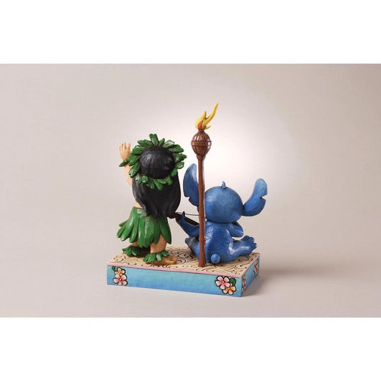 Disney Traditions Lilo and Stitch Figurine By Jim Shore 4027136 Disney Traditions Lilo and Stitch Figurine By Jim Shore 4027136