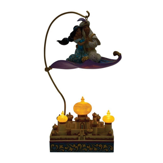 Disney Traditions Magic in the Moonlight (Aladdin & Jasmine) Figurine by Jim Shore Disney Traditions Magic in the Moonlight (Aladdin & Jasmine) Figurine by Jim Shore