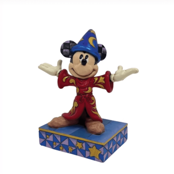 Disney Traditions Magical Moment (Sorcerer Mickey) Figurine By Jim Shore 6016900 Disney Traditions Magical Moment (Sorcerer Mickey) Figurine By Jim Shore 6016900