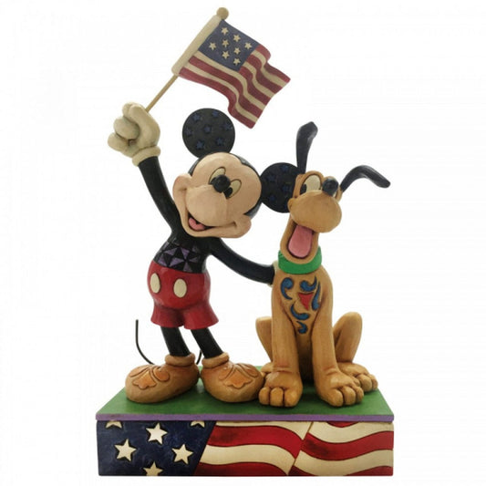 Disney Traditions Mickey & Minnie Patriotic Triple Pack Disney Traditions Mickey & Minnie Patriotic Triple Pack