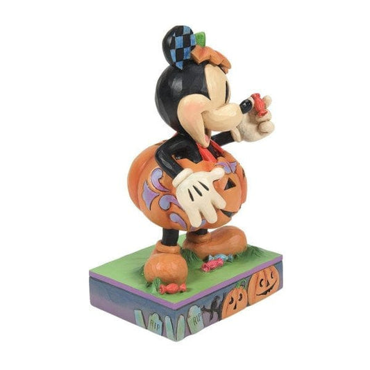 Disney Traditions Mickey Mouse Pumpkin Costume Figurine 6014353 Disney Traditions Mickey Mouse Pumpkin Costume Figurine 6014353