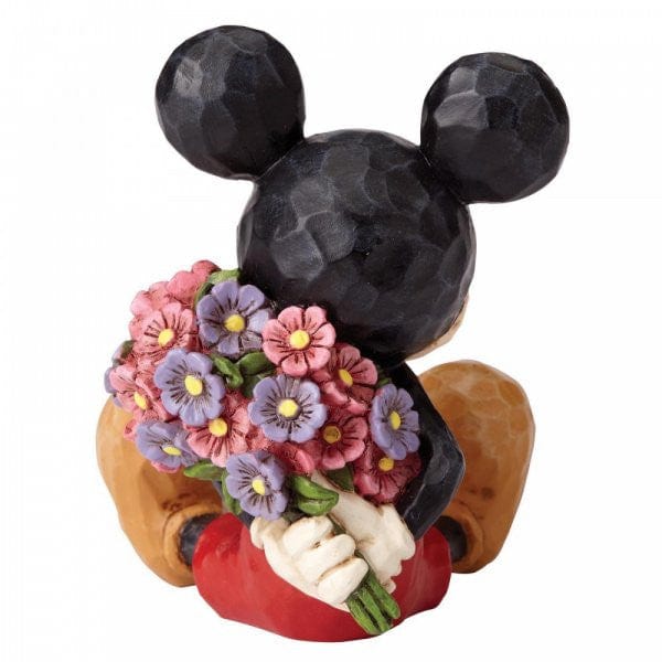 Disney Traditions Mickey Mouse with Flowers Mini Figurine 4054284