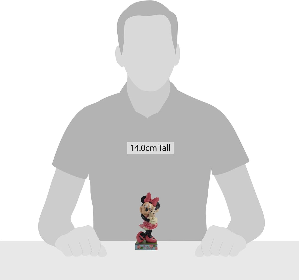 Disney Traditions Minnie Holding Bunny Figurine By Jim Shore 6011918 Disney Traditions Minnie Holding Bunny Figurine By Jim Shore 6011918