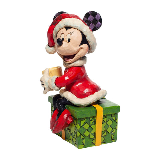Disney Traditions Minnie Mouse with Hot Chocolate Figurine 6007069 Disney Traditions Minnie Mouse with Hot Chocolate Figurine 6007069