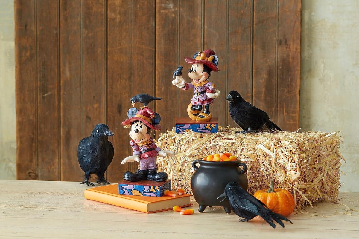 Disney Traditions Minnie Scarecrow Figurine By Jim Shore 6010861 Disney Traditions Minnie Scarecrow Figurine By Jim Shore 6010861