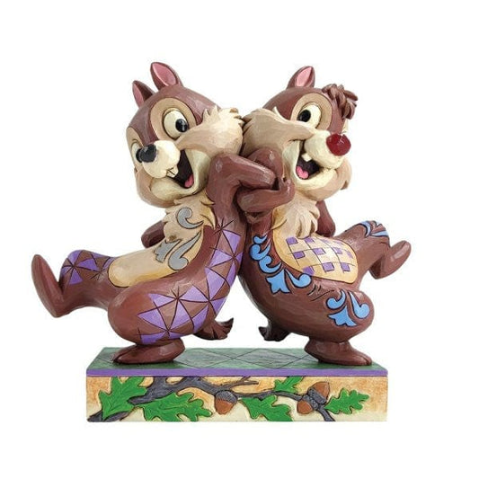 Disney Traditions Mischievous Mates Chip and Dale Figurine By Jim Shore 6011932 Disney Traditions Mischievous Mates Chip and Dale Figurine By Jim Shore 6011932