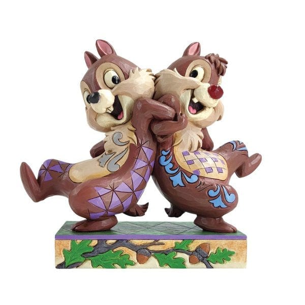 Disney Traditions Mischievous Mates Chip and Dale Figurine By Jim Shore 6011932