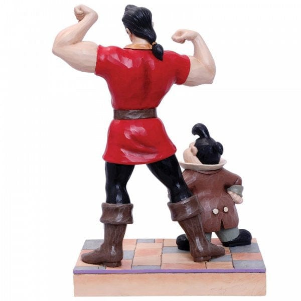 Disney Traditions Muscle-Bound Menace - Gaston and Lefou Figurine 6005969