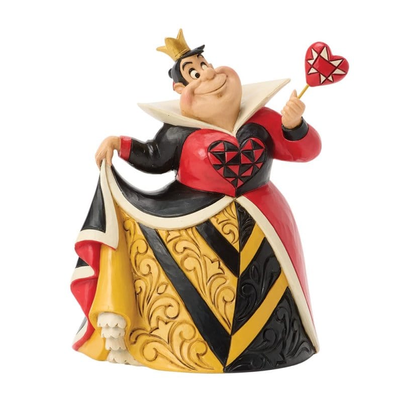 Disney Traditions Off With Their Heads! Or Heads above the Rest Queen on Hearts Figurine By Jim Shore