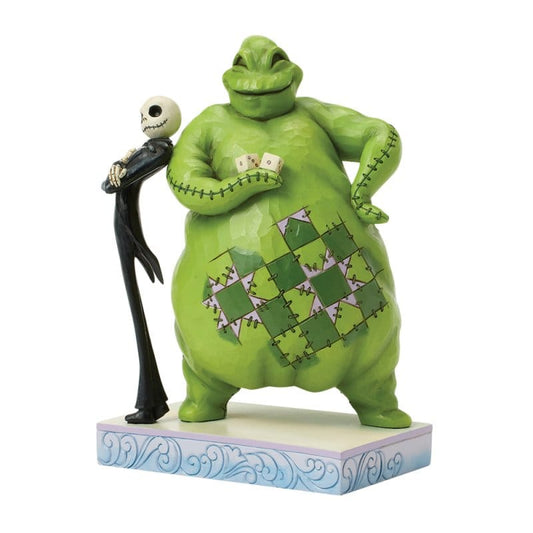Disney Traditions One More Roll (Jack and Oogie Boogie) Figurine By Jim Shore 6017934